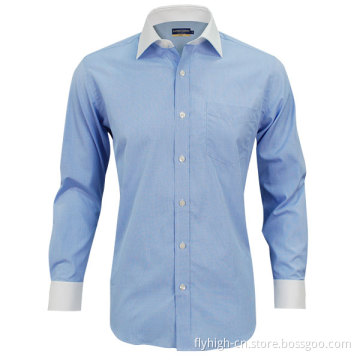 Logo Printing Polo Neck Cotton Men's Shirt